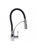 Torneira Gourmet Monocomando Flexível Preta Tor-003