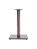 Base Mesa Alpha Inox Bronze Tampos Até 80cm Or Design 2201
