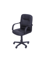 Cadeira Seul Escritório Rodízio Preta Or Design 3320