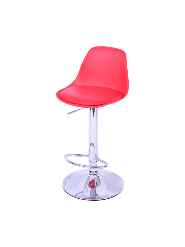 Banqueta Joly Cromado Giratória Or Design 6610