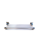 Porta Shampoo Gardenia Barra Chata 3/4 Inox Polido