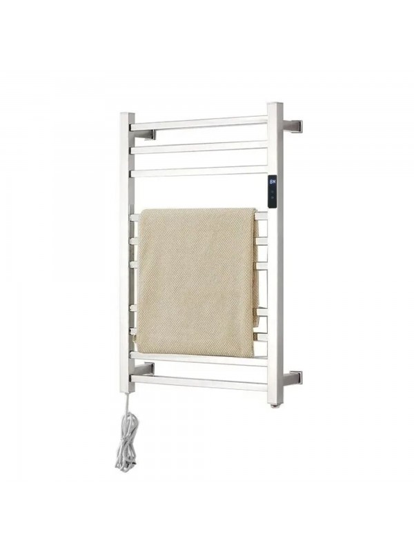 Toalheiro Térmico Grande Quadrado Inox Bivolt com Timer Fio Lado Esquerdo Kzi 