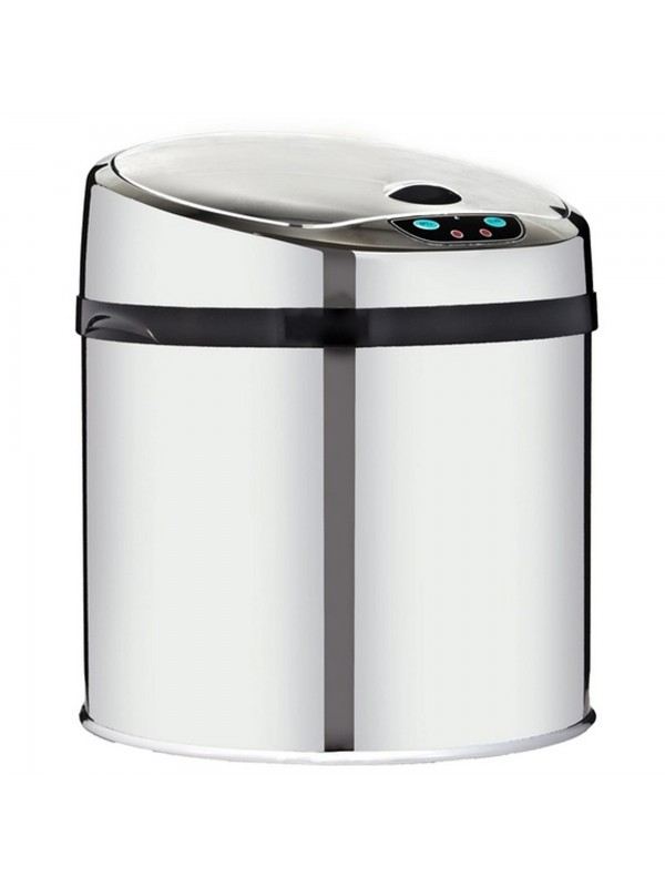 Lixeira Automática Inox 6 Litros Premium Sensor Banheiro Kzi