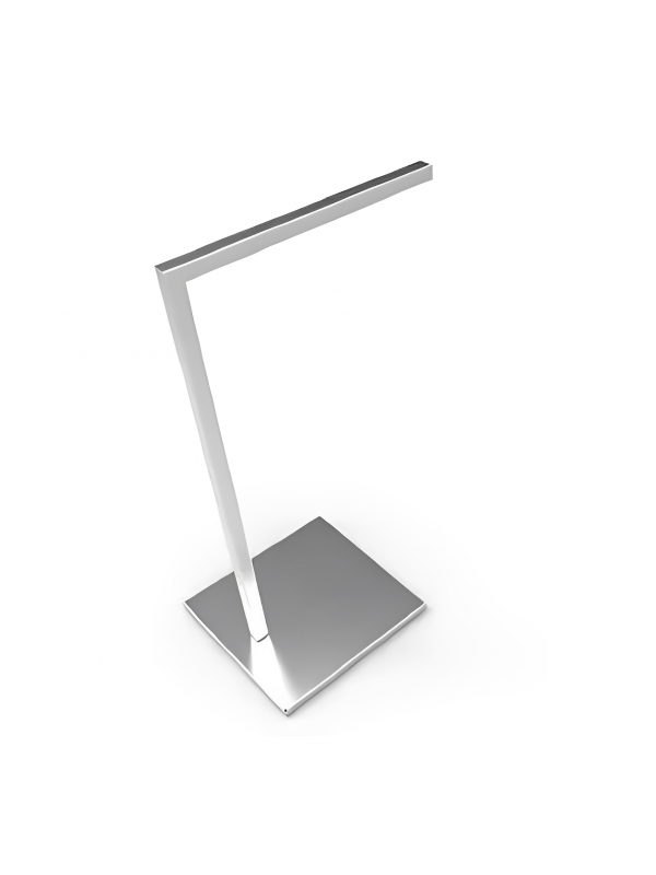 Toalheiro de Pia Bancada Simples Quadrado Inox