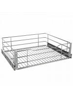 Gaveta Aramada Deslizante 37x16x48 Aço Cromado 7011