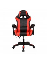 Cadeira Gamer Vermelha Reclinável Massageador Gam-001