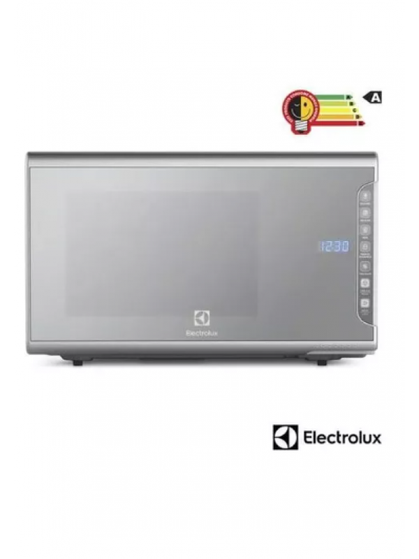 Micro-ondas Electrolux 31L Prata Espelhado com Painel Integrado e Função Tira Odor (MI41S)