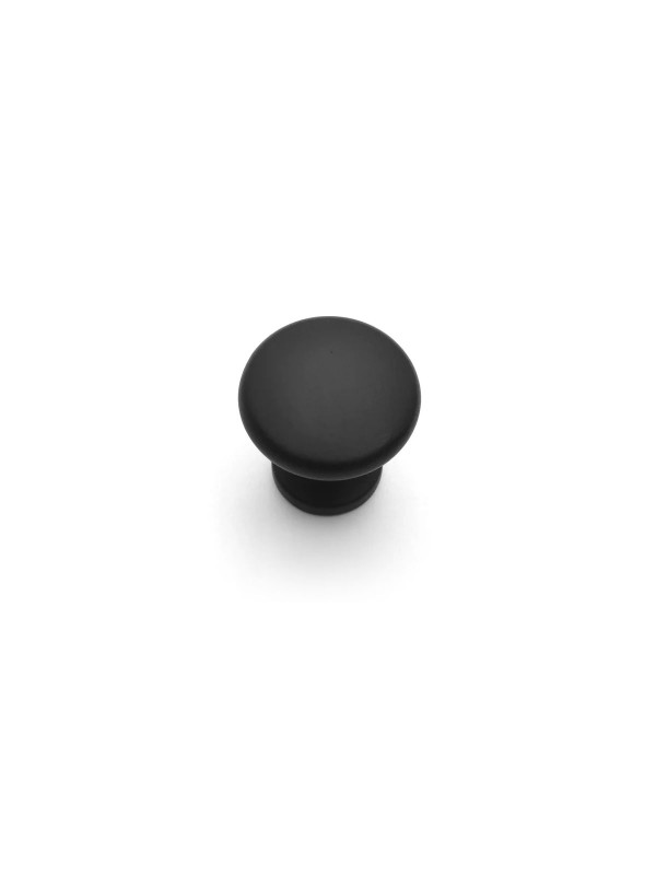 Puxador Ponto Cup - Preto Fosco - Zen Design