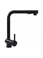 Torneira Gourmet Monocomando Preta Black Extensível Tor-010