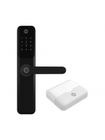 Combo Fechadura Digital Ydm 60 Yale Embutir - Abertura Senha, Biometria, Cartão, Chave e Aplicativo