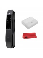 Combo - Fechadura Digital Eletrônica YMI 70A + Hub + Zigbee 