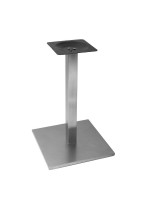 Base De Mesa Em Inox Quadrada Para Tampos De Até 100cm OR 2201