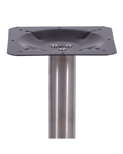Base de Mesa Redonda em Inox para Tampos de até 100cm - OR 2202