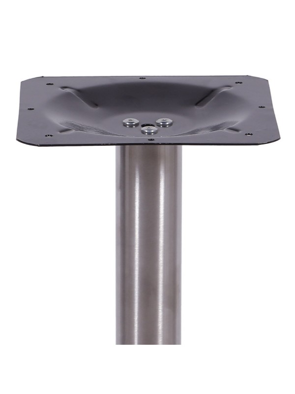 Base de Mesa Redonda em Inox para Tampos de até 100cm - OR 2202