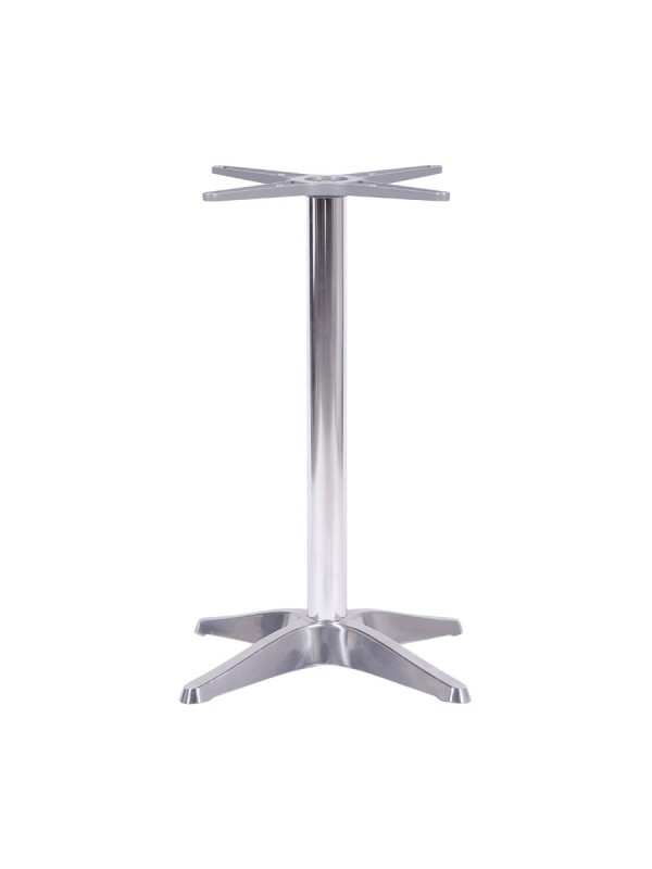Base de Mesa Alumínio Para Tampos De Até 80cm OR 2204