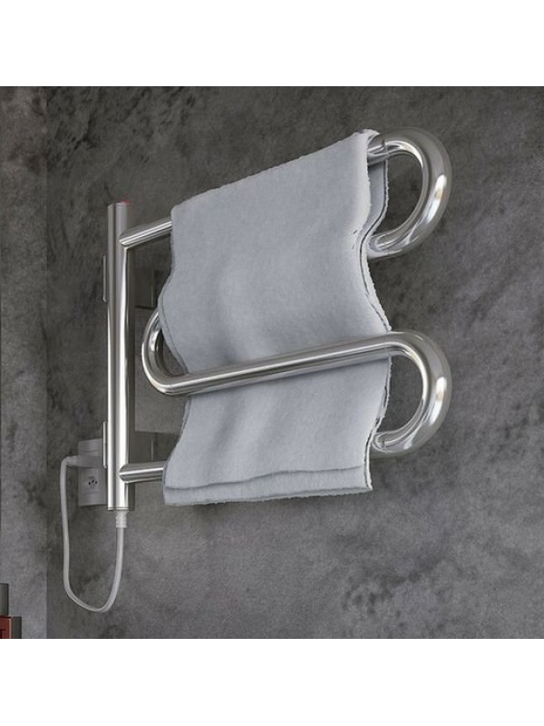 Aquecedor de Toalhas Térmico Articulado Compacto Inox 