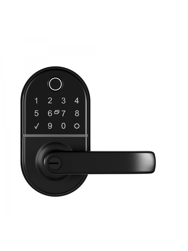 Fechadura Digital Compact Biometria e Senha + Hub Yale