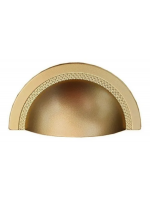 Puxador Shell 64mm Gold Fosco Zen Design