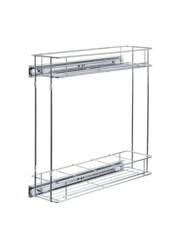 Porta Latas / Óleo Lateral 140x450x475mm Inox Lightb GTB - 7203 