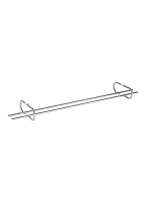 Suporte Porta Taças Reto Fixo 360x35x90mm Cromado GTB - 7141