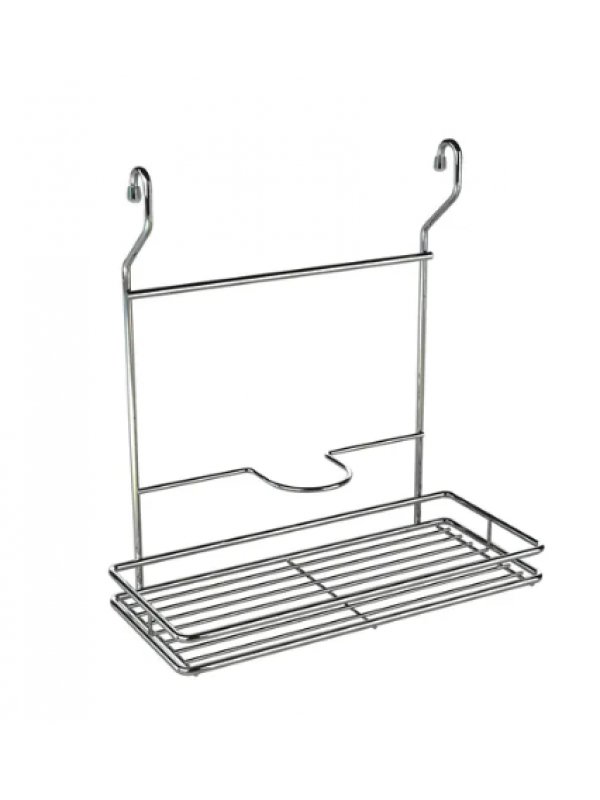 Porta Detergente, Sabão E Esponja Suspenso Inox GTB -  7006