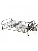 Escorredor de Louças Cama Preto - 2448 Jomer