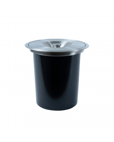 Lixeira de Embutir 5 Litros Tampa Inox Escovado - Kzi