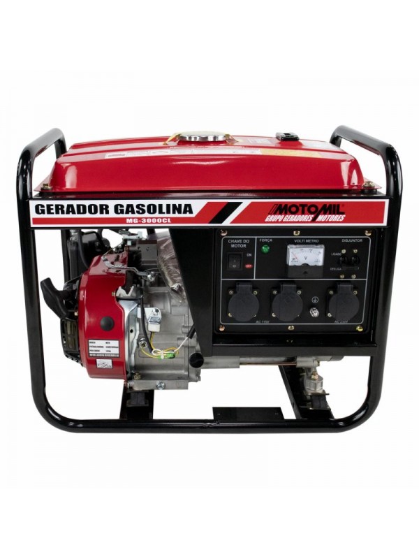 Gerador à Gasolina MG-3000CL Bivolt Motomil
