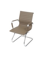 Cadeira de Escritório Diretor Base Fixa Caramelo 3301 - Or Design