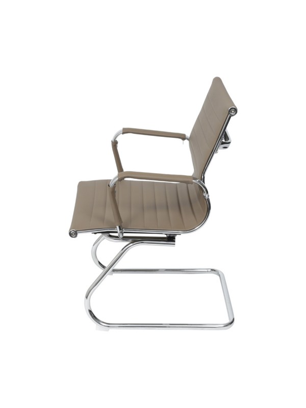 Cadeira de Escritório Diretor Base Fixa Caramelo 3301 - Or Design
