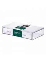 Caixa Organizadora Elegance Paramount 2 Gavetas | Acrílico Transparente, Empilhável