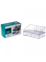 Organizador de Maquiagem Elegance Paramount | 2 Gavetas e Divisórias | Acrílico Transparente