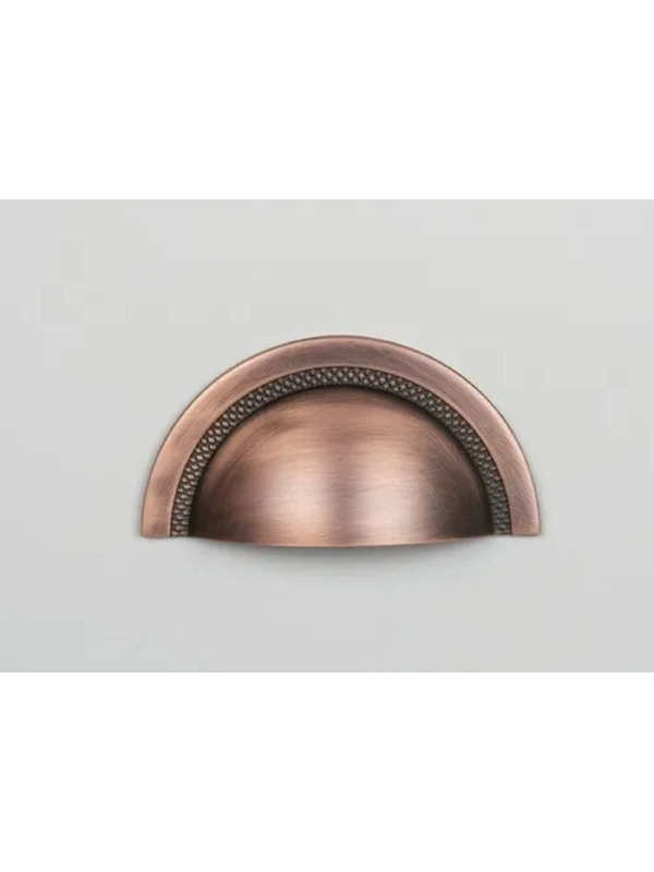 Puxador Shell 48mm Vecchio Cobre Zen Design