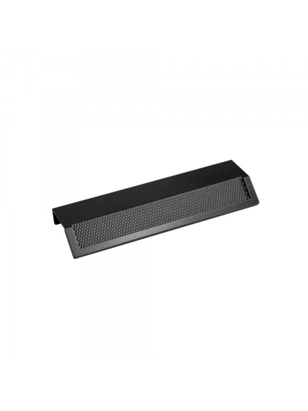 Puxador Móvel Citizen 45° G Preto Fosco Zen Design - Furo 96mm Zamac
