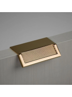 Puxador Citizen 45° P Dourado Brilhante Zen Design - Pequeno 32mm