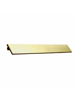 Puxador Traso 128mm Gold Escovado Zen Design