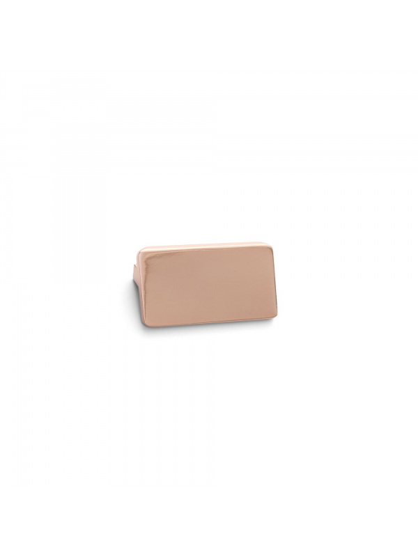 Puxador Traso 32mm Rose Brilhante Zen Design