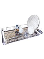 Escorredor De Embutir 67cm Inox Com Trilhos Jomer 3076