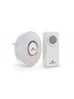 Campainha Wireless Sem Fio Branca Bivolt Comfort Door 100mts