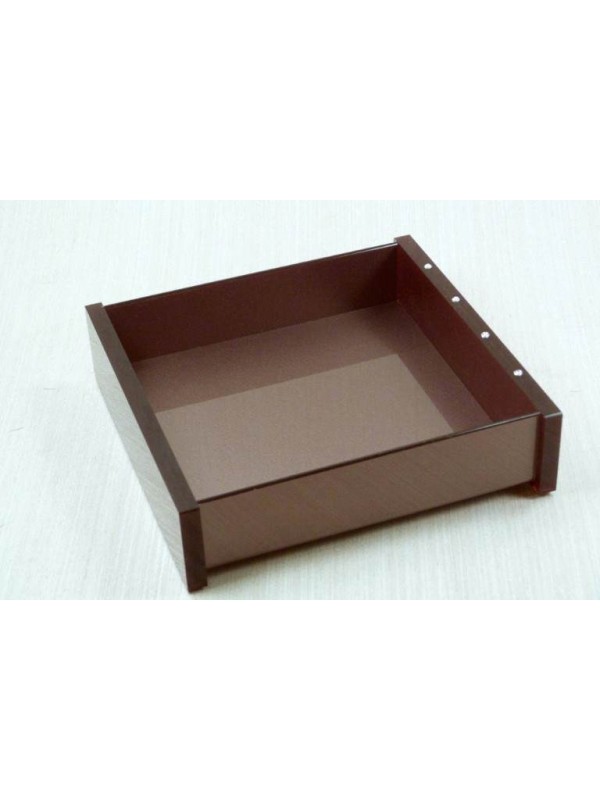 Bandeja Quadrada em Acrílico Chocolate Bandeja Quadrada em Acrílico Chocolate