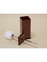 Escopino - Escova Sanitária em Acrílico Chocolate Sem Strass