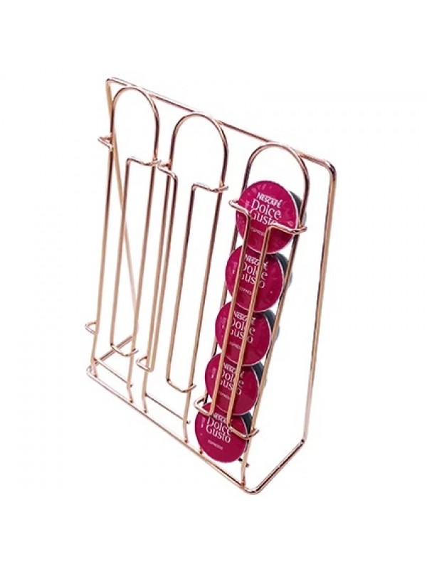 Porta Cápsulas Una Lato Dolce Gusto Cobre Jomer 2727