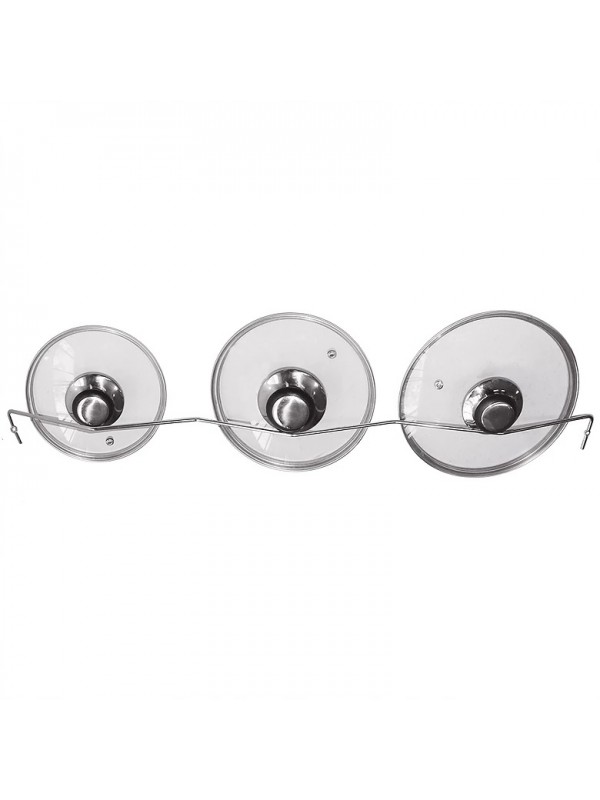 Suporte Organizador Fixo Triplo Tampas De Panela 4307 Jomer