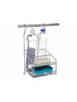 Porta Detergente, Sabão E Esponja Aço Inox - Jomer 3003