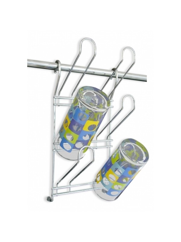 Suporte Para 6 Copos Inox Escorredor De Copos Jomer 3032 Suporte Para 6 Copos Inox Escorredor De Copos Jomer 3032